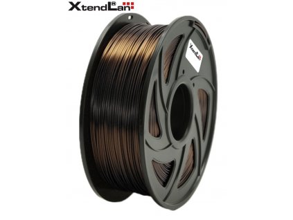 XtendLAN PLA filament 1,75mm měděné barvy 1kg