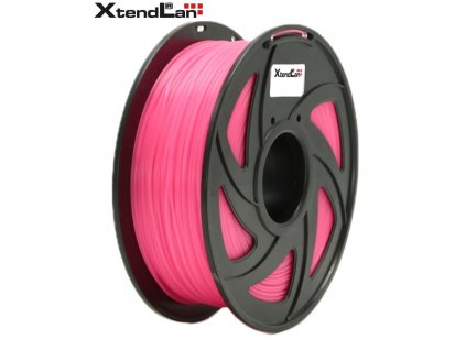 XtendLAN PLA filament 1,75mm růžově červený 1kg