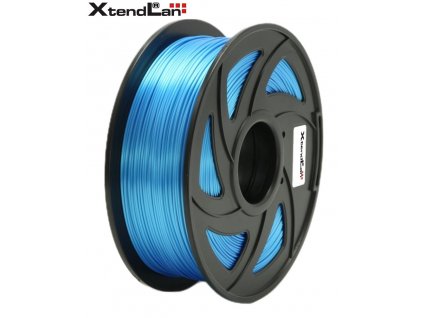 XtendLAN PLA filament 1,75mm lesklý modrý 1kg