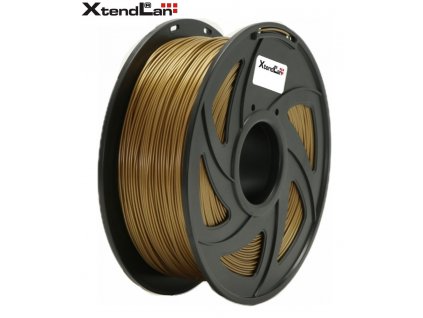 XtendLAN PETG filament 1,75mm zlatý 1kg