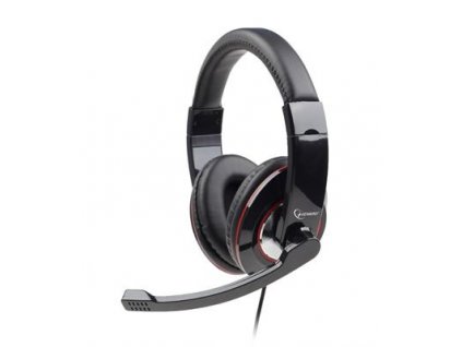 Gembird Sluchátka s mik MHS-001 Gaming black