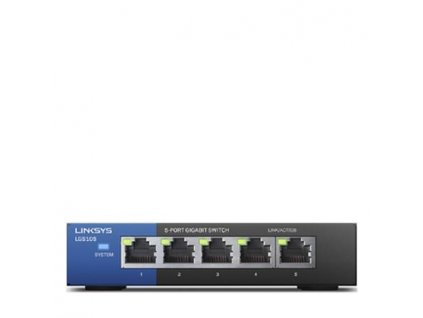 Linksys 5-Port Desktop Gigabit Switch (LGS105)