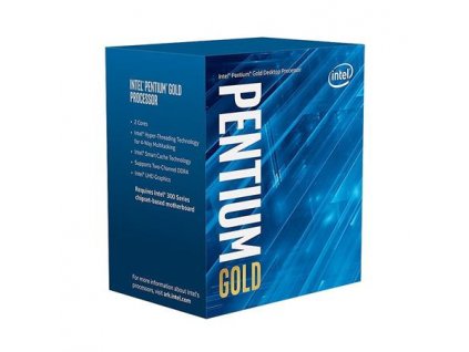 INTEL Pentium G6405 4.1GHz/2C,4T/4MB/LGA1200/Graphics/Comet Lake Refresh