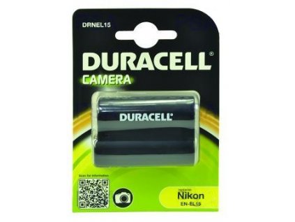 DURACELL Baterie - DRNEL15 pro Nikon EN-EL15, černá, 1400 mAh, 7.4 V