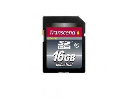 Transcend 16GB SDHC průmyslová paměťová karta, Class 10