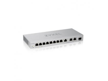 Zyxel XGS1250-12, 12-Port Gigabit webmanaged Switch with 8 port 1G + 3-Port MultiGig 1/2.5/5/10G + 1-Port SFP+