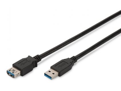 Digitus Prodlužovací kabel USB 3.0, typ A M/F, 1,8 m, kompatibilní s USB 3.0, bl