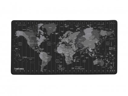 Natec OFFICE MOUSE PAD - Time Zone Map 800 x 400 (NPO-1119)