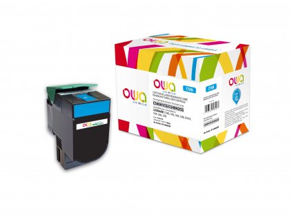 OWA Armor toner kompatibilní s Lexmark C540H1CG, 2000st, modrá/cyan