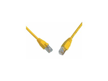 SOLARIX patch kabel CAT5E SFTP PVC 1m žlutý