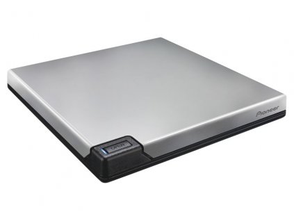 Pioneer BDR-XD07TS / Blu-ray / externí / M-Disc / USB 3.0 / stříbrná