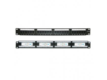 XtendLan Patch panel 19", 24portů, CAT5E