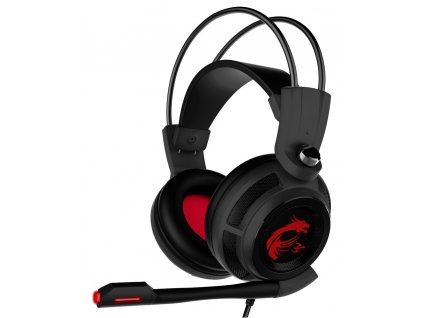 MSI herní headset DS502 Gaming Headset/ USB/ 7.1/ černá