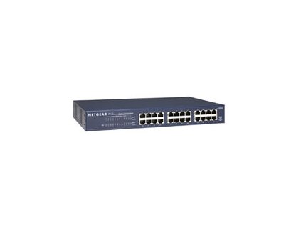 Netgear 24 x 10/100/1000 Ethernet Switch Rack-mountable