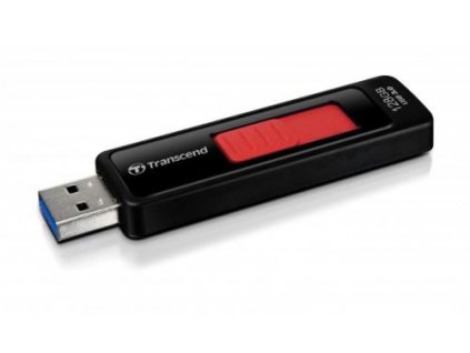 Transcend 128GB JetFlash 760, USB 3.0 flash disk, LED indikace, černo/červený