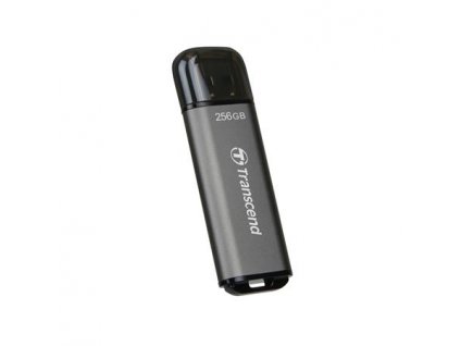 Transcend 256GB JetFlash 920, USB 3.0 (3.2 Gen 1) flash disk, LED indikace, 420MB/s R, 400MB/s W, vesmírně šedý