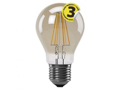 Emos LED žárovka Classic A60, 4,3W/35W E27, teplá bílá, 400 lm, Vintage, F