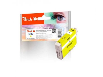 Peach Epson Inkoustová náplň T1294, 8,3ml, kompatibilní - žlutá