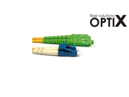 OPTIX SC/APC-LC optický patch cord 09/125 0,5m