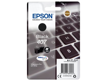 Epson inkoustová náplň/ C13T07U140/ WF-4745 Series Ink Cartridge L/ Black