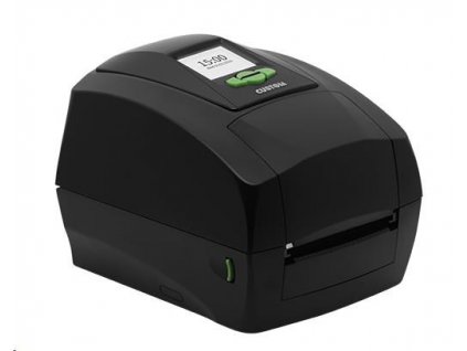 Custom TT/DT tiskárna etiket D4 202, 203dpi, USB/RS232, display, černá