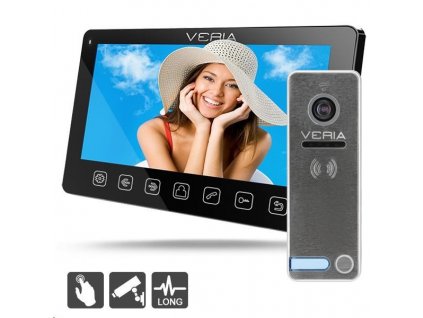 SET Videotelefon VERIA 7070C černý + VERIA 230