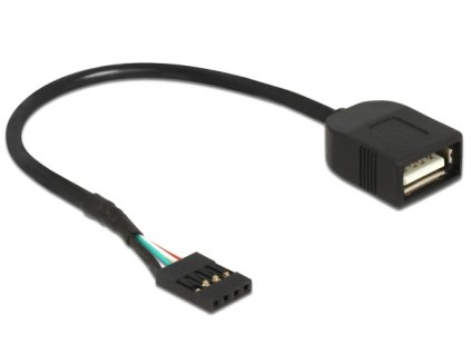 Delock kabel USB 2.0 A samice na pinový konektor