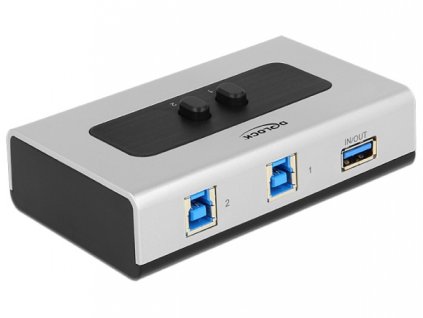 Delock 87667 Switch USB 3.0 2 port manual bidirectional