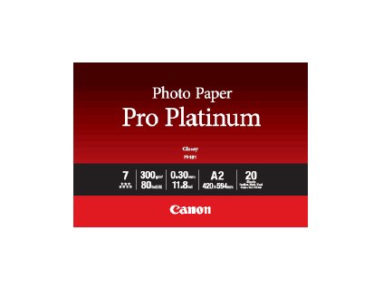 Canon A2 fotopapír PT-101 Photo Paper PRO Platinum A2 20 sheets