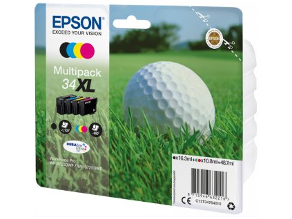 Epson inkoustová náplň/ T3476/ Multipack 34XL DURABrite Ultra Ink/ 4x barvy