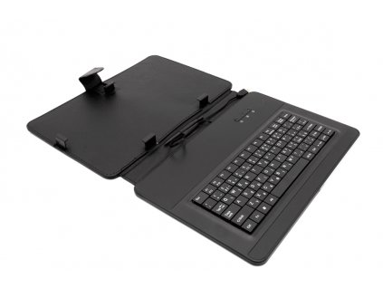 AIREN AiTab Leather Case 4 with USB Keyboard 10'' BLACK (CZ/SK/DE/UK/US.. layout)