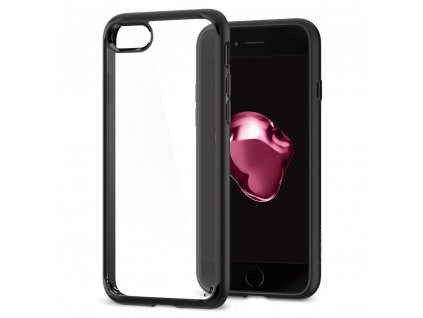 OCHRANNÝ KRYT (HARD+TPU) SPIGEN Ultra Hybrid 2 PRO APPLE iPHONE 7/8 - černý