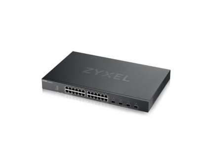 Zyxel XGS1930-28, 28 Port Smart Managed Switch, 24x Gigabit Copper and 4x 10G SFP+, hybird mode, standalone or NebulaFle