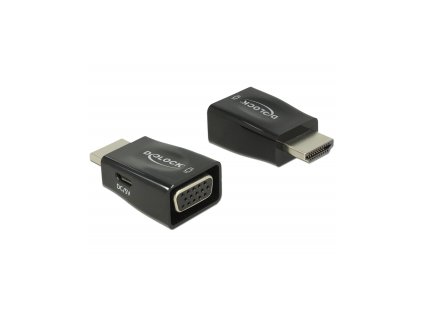 Delock Adaptér HDMI-A samec > VGA samice