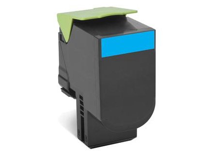 Lexmark 802C Cyan Return Program Toner Cartridge - 1 000 stran