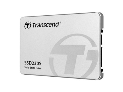 TRANSCEND SSD230S 2TB SSD disk 2.5'' SATA III, 3D TLC, Aluminium casing, 560MB/s R, 520MB/s W stříbrný