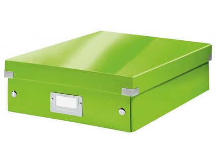LEITZ Organizační box Click&Store, velikost M, zelená
