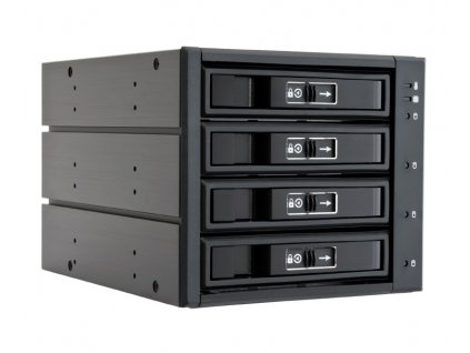 CHIEFTEC backplane do 5,25" na 4x SATA/SAS HDDs/SDDs (3,5" or 2,5")