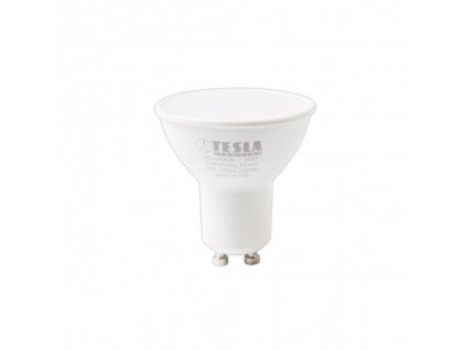 Tesla LED žárovka GU10/8W/230V/720lm/25 000h/3000K teplá bílá/100st