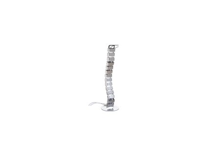 LOGILINK KAB0065 LOGILINK - Flexible cable channel for desktops, 800 x 68 mm (18 joints), silver
