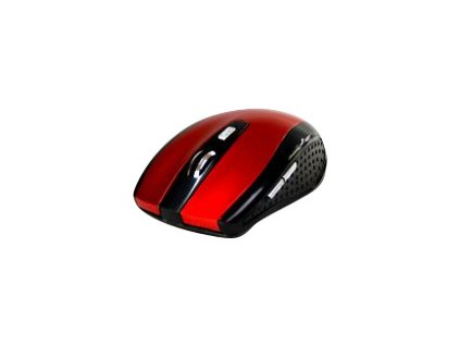 MEDIATECH MT1113R Media-Tech RATON PRO - Bezdrátová optická myš 1200 cpi, 5 tlačítek, červená