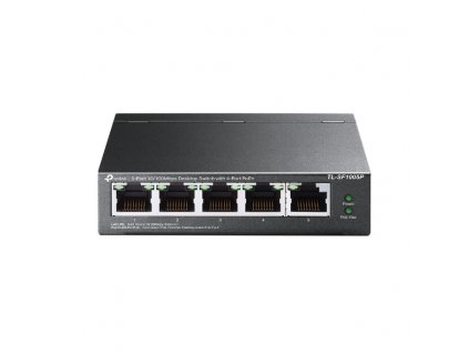 TP-Link TL-SF1005P 5x10/100 (4xPOE) 67W Desktop Steel CCTV Switch