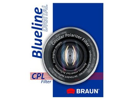 Braun C-PL BlueLine polarizační filtr 55 mm