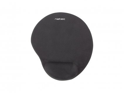 Natec Mousepad Ergonomic MARMOT gel filling, black (NPF-0783)