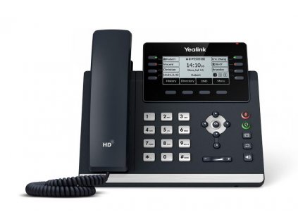 Yealink SIP-T43U SIP telefon, PoE, 3,7'' 360x160 LCD, 21 prog.tl.,2xUSB, GigE