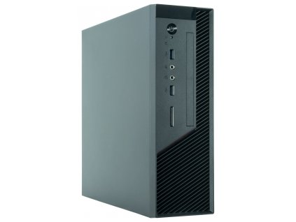 CHIEFTEC Mini ITX BU-12B / 2x USB 3.0 / zdroj 300W / černý