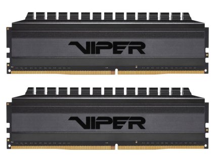 PATRIOT Viper 4 Blackout 64GB DDR4 3600MHz / DIMM / CL18 / 1,35V / Heat Shield / KIT 2x 32GB