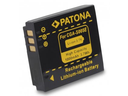 PATONA baterie pro foto Panasonic CGA-S005 1000mAh