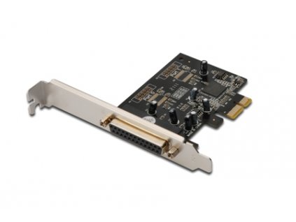 Digitus Adaptér PCI Express x1 1xparalelní port + low profile