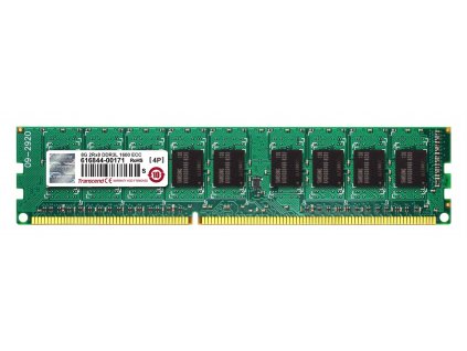 Transcend paměť 8GB DDR3L-1600 ECC-DIMM 2Rx8 CL11